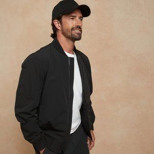 Banana Republic Men's Tech Motion Bomber Jacket